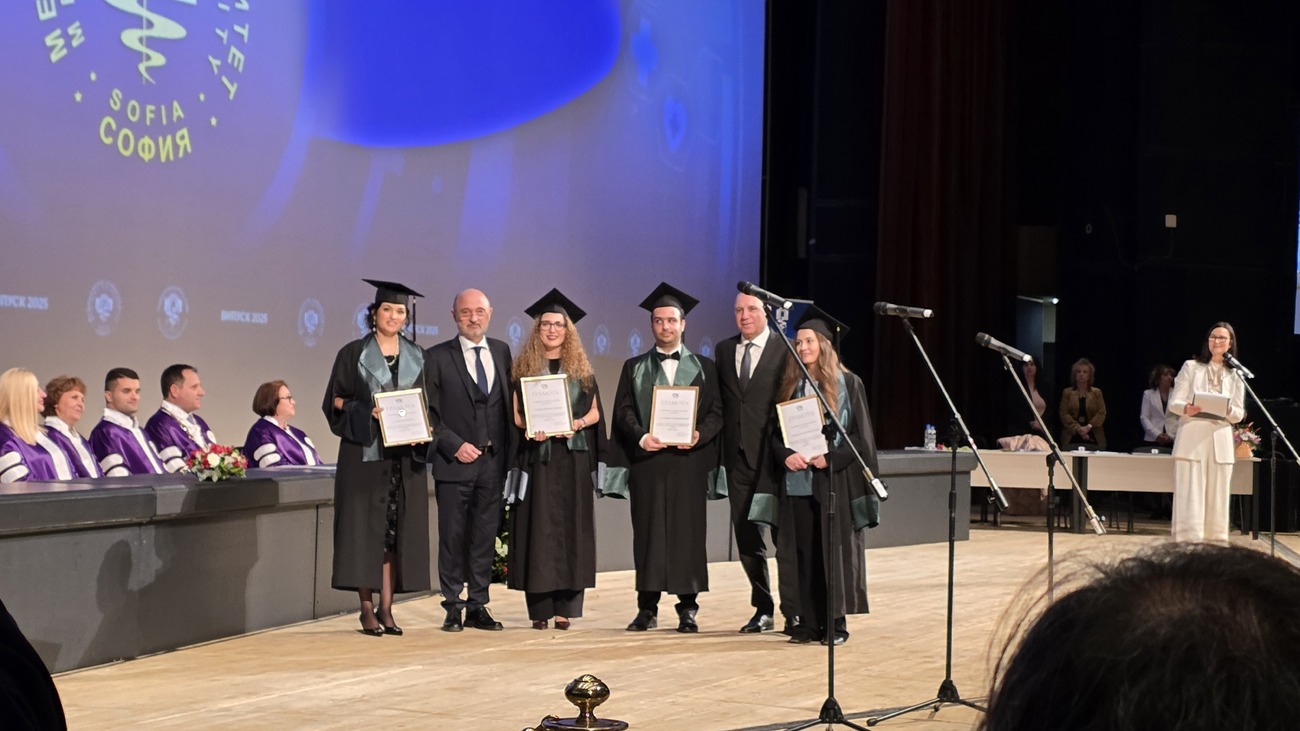 СЛК награди пълните отличници от Медицинския университет – София