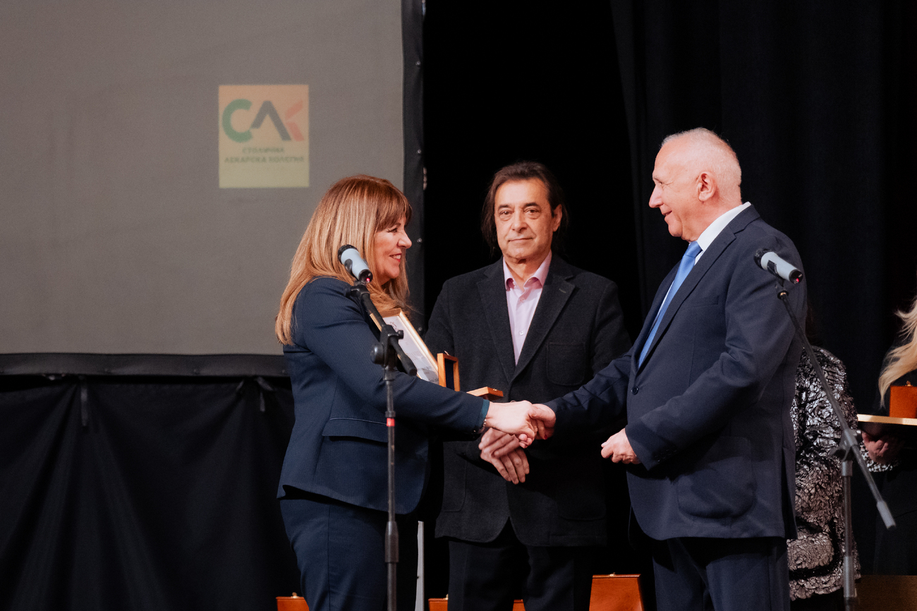 Проф. д-р Петко Карагьозов получи наградата "Лекар на София"